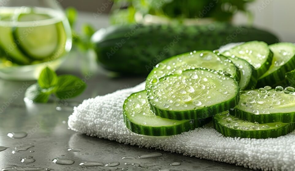 Cucumber is best for fresh skin